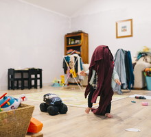 Przestała sprzątać w domu aby zaktywizować rodzinę