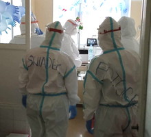 Ślub na oddziale COVID-owym w Gdańsku