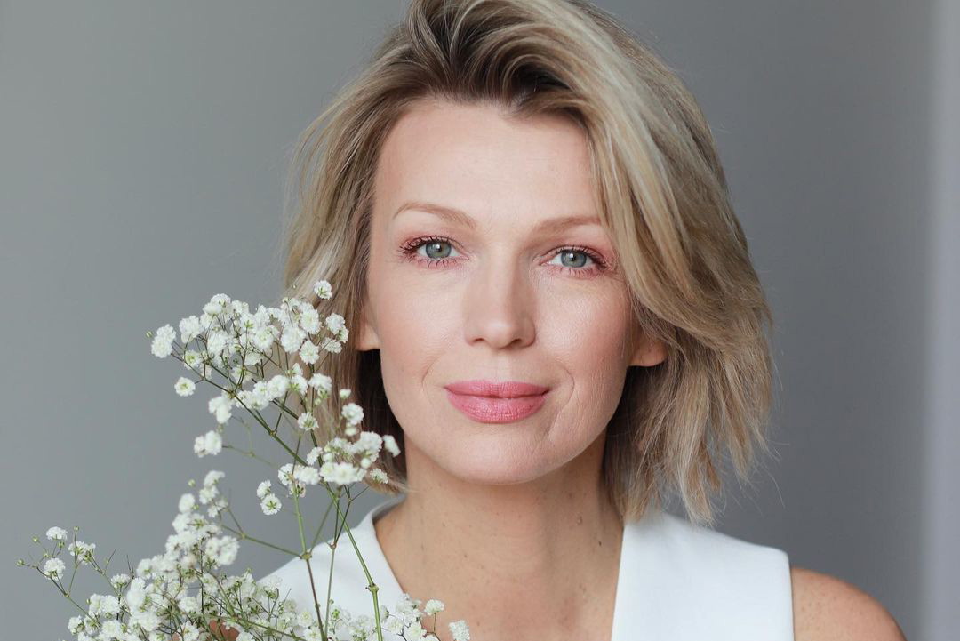 Magda Mołek w modnej kamizelce
