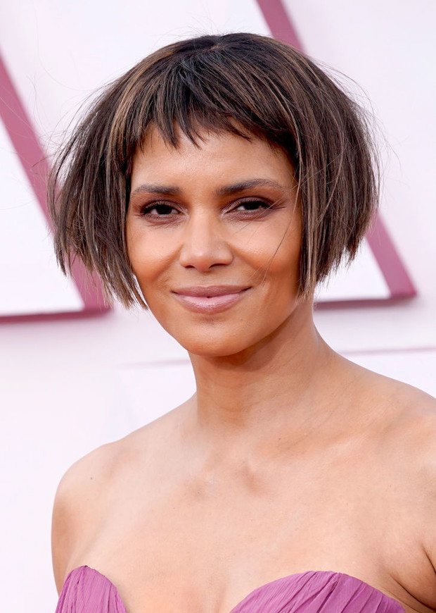 Oscary 2021: Halle Berry w nowej fryzurze
