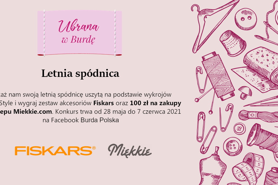Ubrana w Burdę - konkurs na letnią spódnicę
