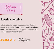 Ubrana w Burdę - konkurs na letnią spódnicę
