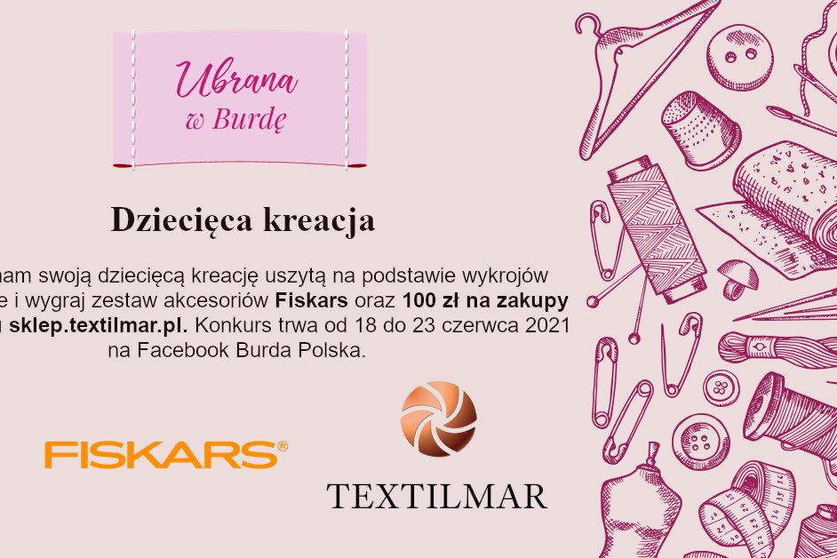 Ubrana w Burdę – konkurs na dziecięcą kreację