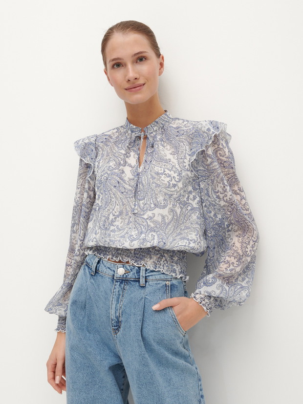 Bluzka ze wzorem paisley 49,99 zł