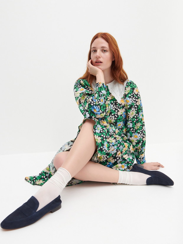 Skórzane pantofle 99,99 zł