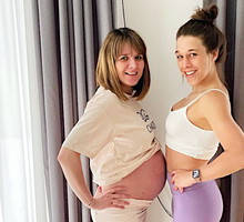 Joanna Jędrzejczyk z siostrą bliźniaczką Kasią