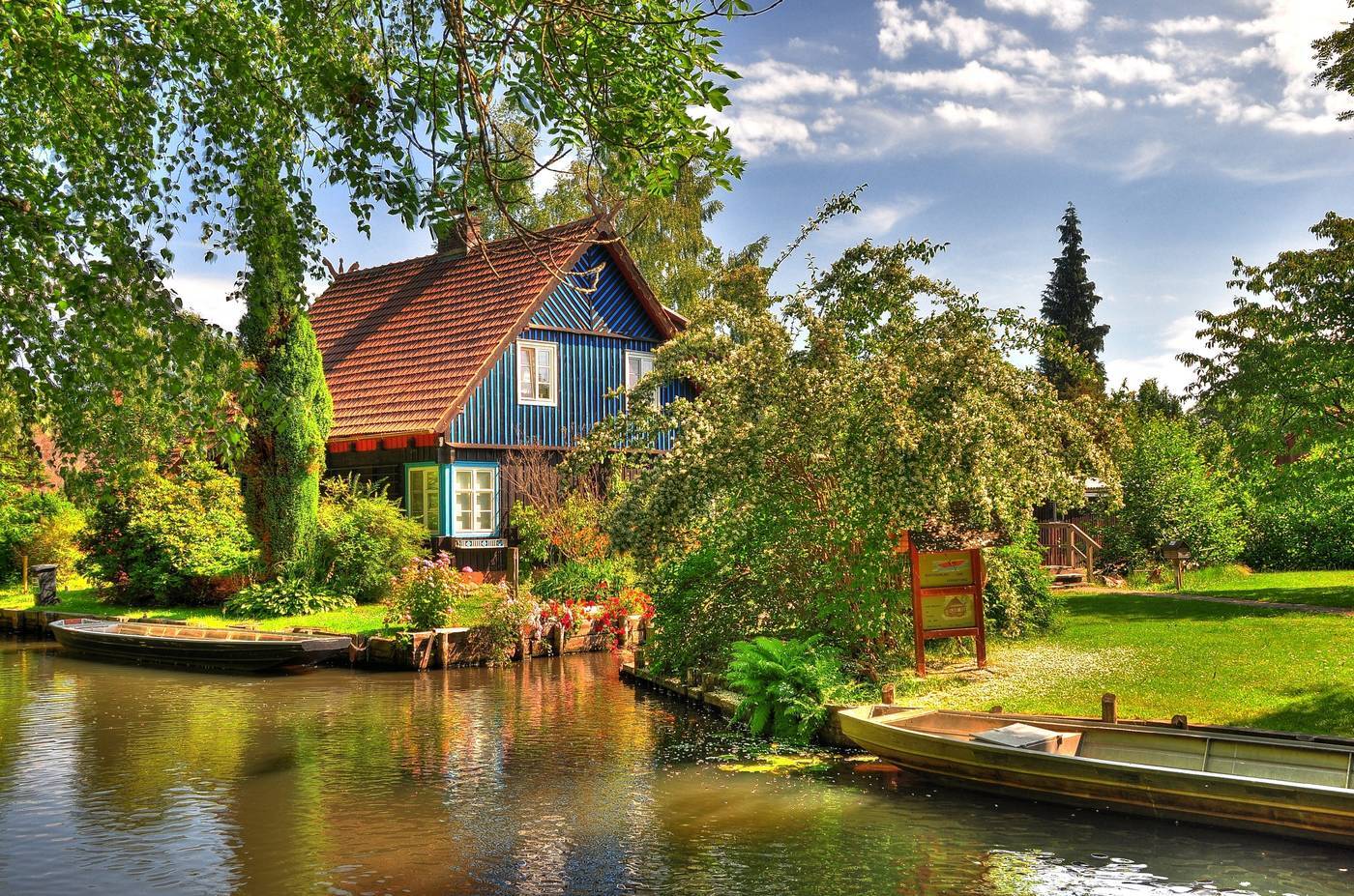 Spreewald, domek wiejski, ©Rolandst