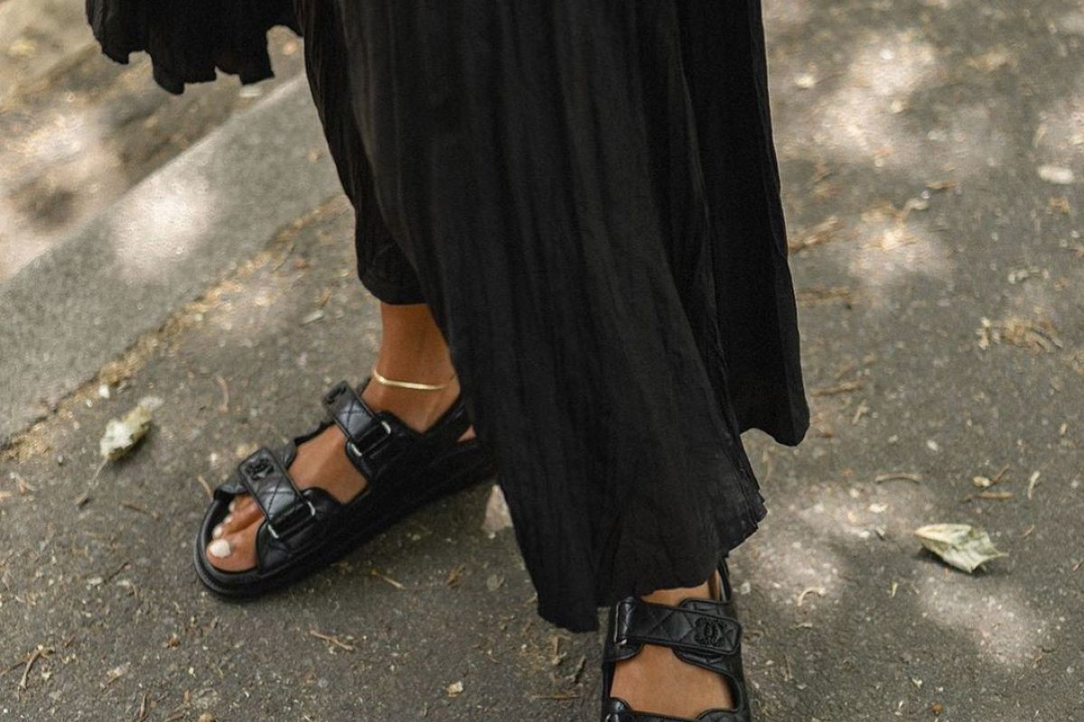 Sandały na platformie