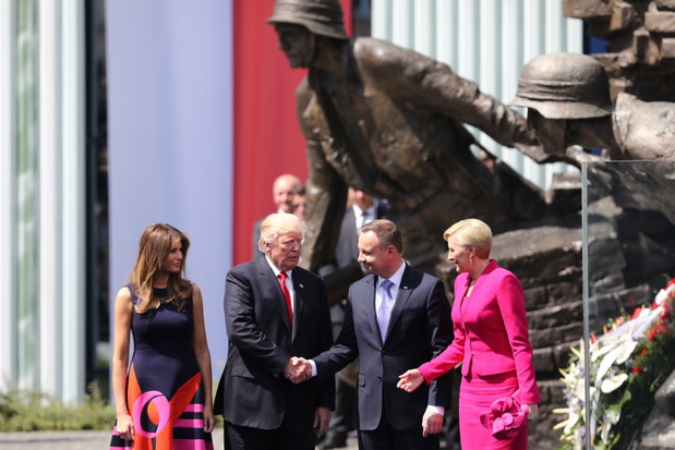 Donald i Melania Trump, Andrzej i Agata Duda