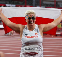 Anita Włodarczyk zdobywa złoto w rzucie młotem na igrzyskach w Tokio