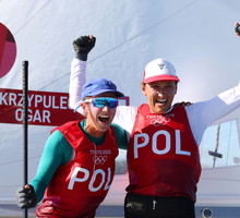 Tokio 2020: Jolanta Ogar i Agnieszka Skrzypulec wywalczyły srebro w żeglarstwie
