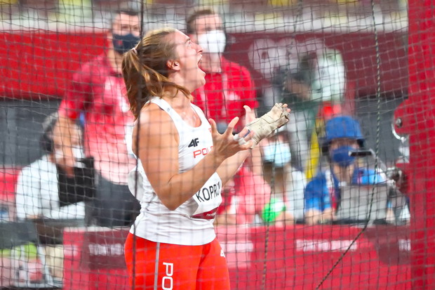 Malwina Kopron zdobywa brąz w rzucie młotem na igrzyskach w Tokio