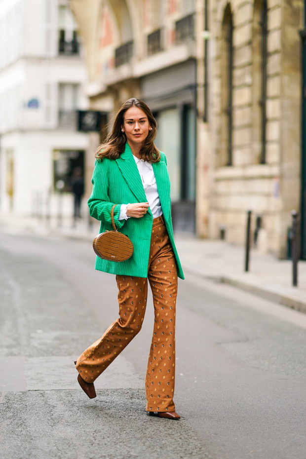 Moda na sztruks powraca! Zobacz, jak noszą go stylistki, dziennikarki modowe i gwiazdy Instagrama!