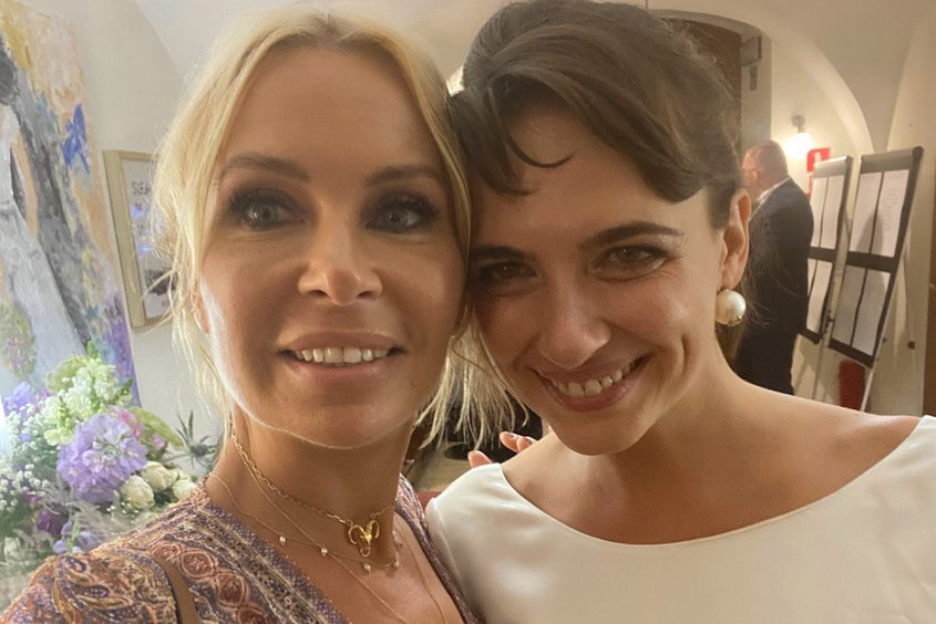 Anna Cieślak z Natalią Jaroszewską