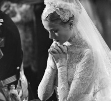 Suknia ślubna Grace Kelly - największe modowe wydarzenie XX wieku!