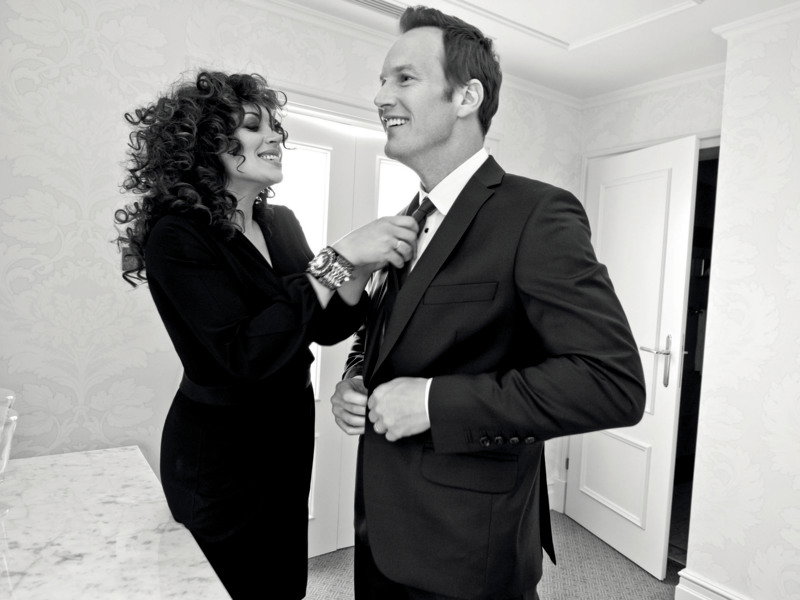 Dagmara Domińczyk i Patrick Wilson właśnie kręcą swój pierwszy wspólny film"Jack Strong".