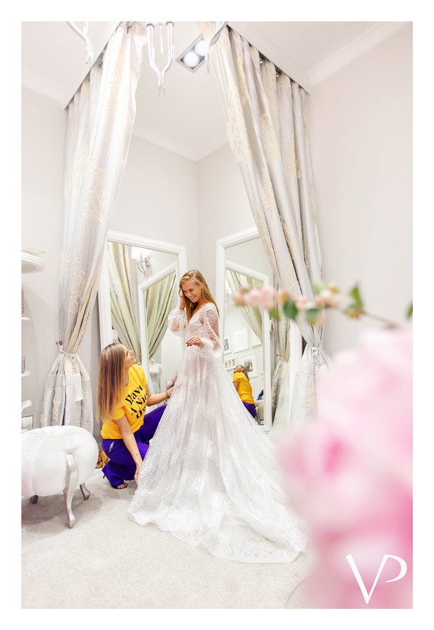 Agnieszka Kaczorowska: suknia ślubna