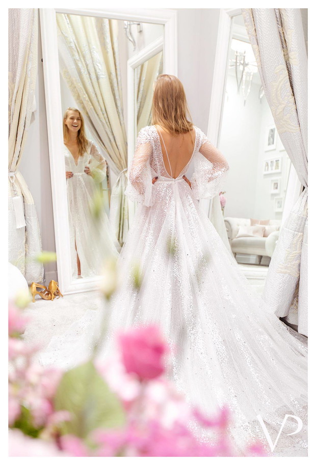 Agnieszka Kaczorowska: suknia ślubna