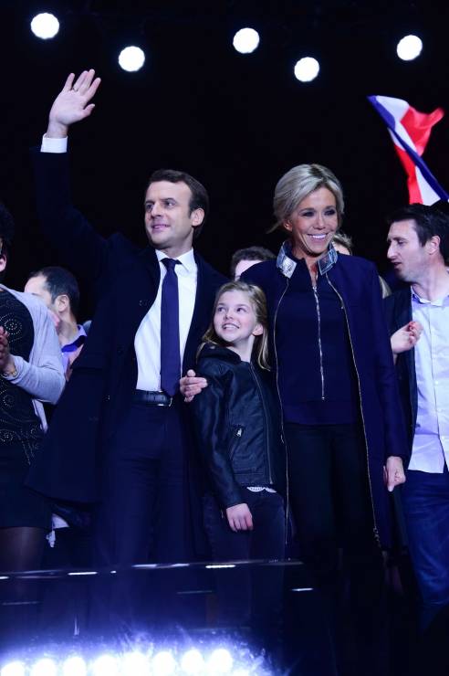 Brigitte i Emmanuel Macron