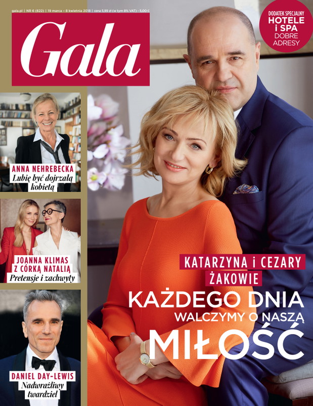 Katarzyna i Cezary Żakowie w Gali