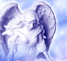 Anioł opatrzności wyciągnie rękę do 3 znaków zodiaku