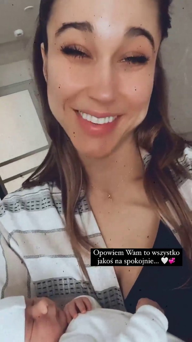 Ida Nowakowska urodziła swoje pierwsze dziecko
