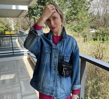 Natalia Klimas w oryginalnej stylizacji na wiosnę