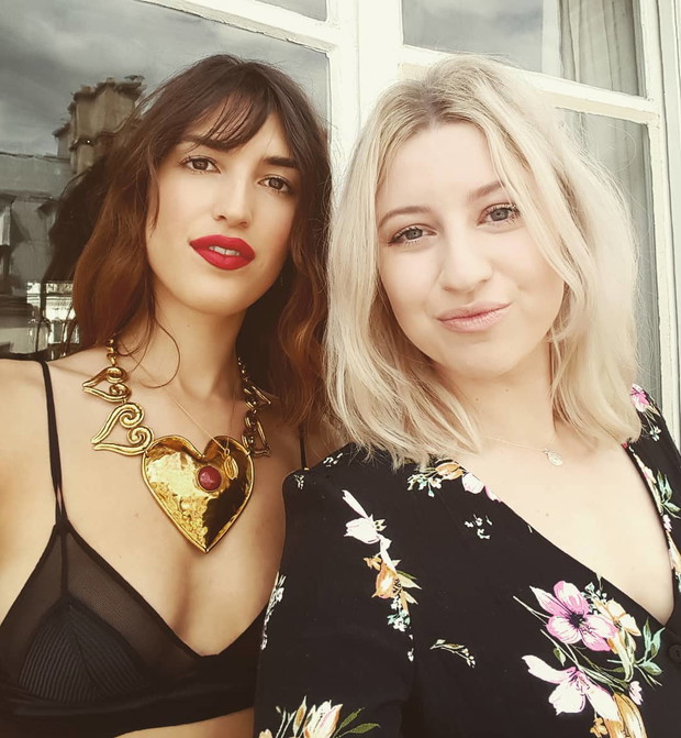 Natalia Hołownia i Jeanne Damas