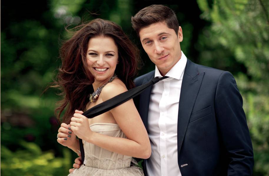 Anna i Robert Lewandowscy