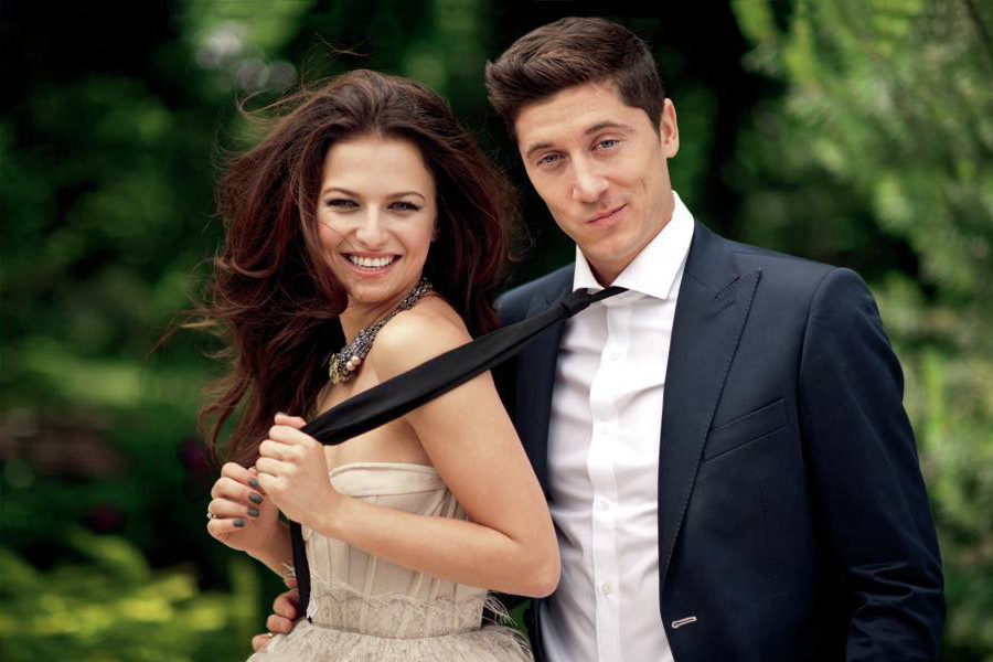Anna i Robert Lewandowscy