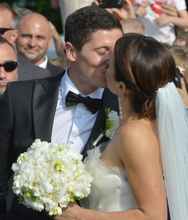 Anna i Robert Lewandowscy