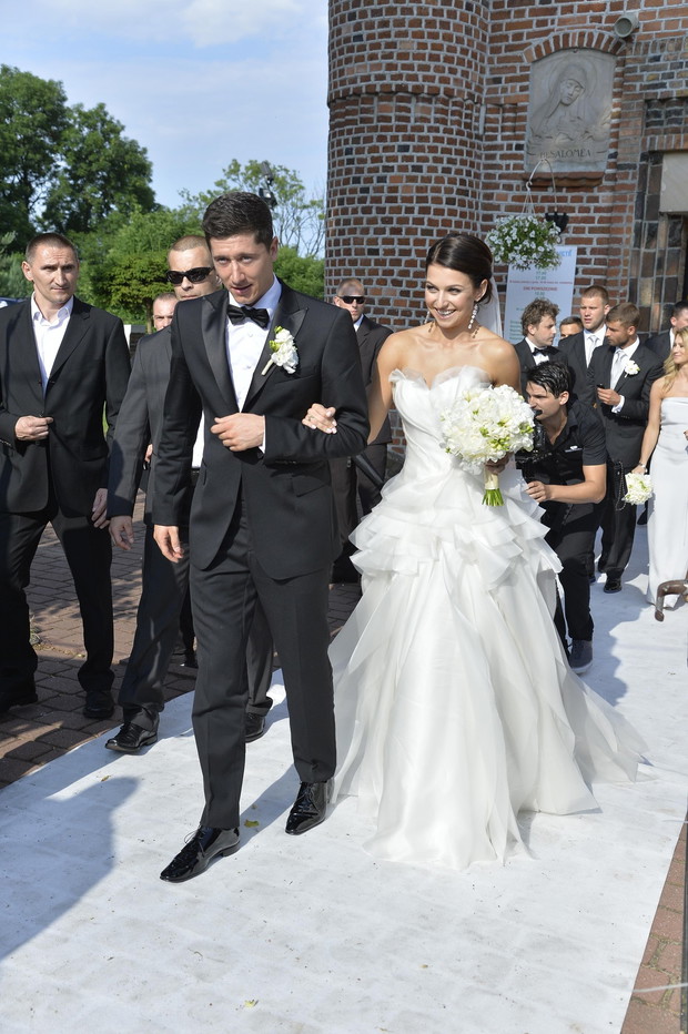 Anna i Robert Lewandowscy