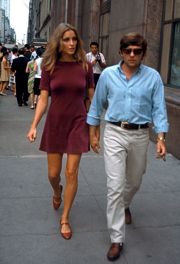 Roman Polański z żoną Sharon Tate, która zginęła z rąk bandy Mansona w 1969 roku