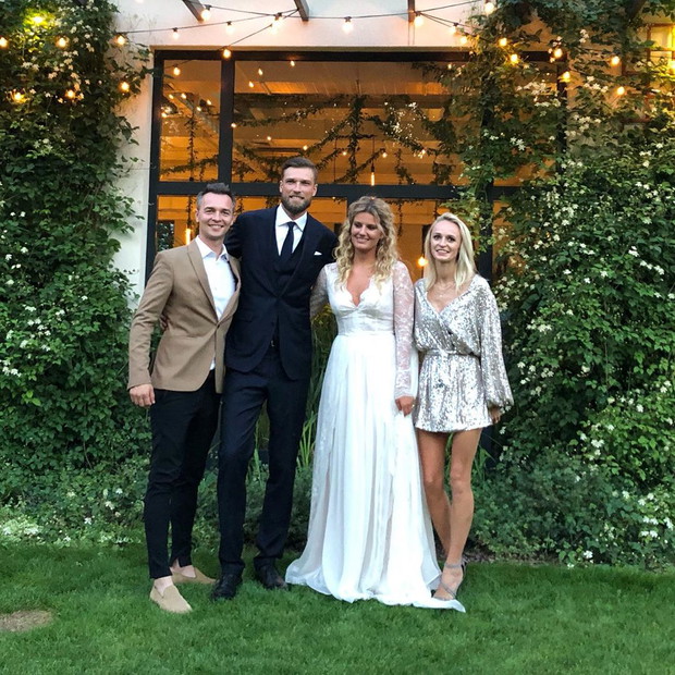 Zofia Zborowska i Andrzej Wrona wzięli ślub