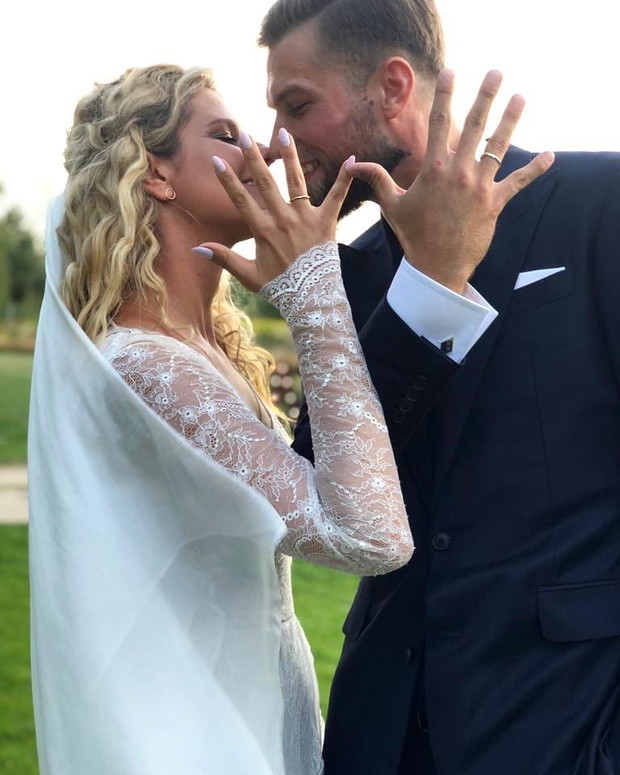 Zofia Zborowska i Andrzej Wrona wzięli ślub