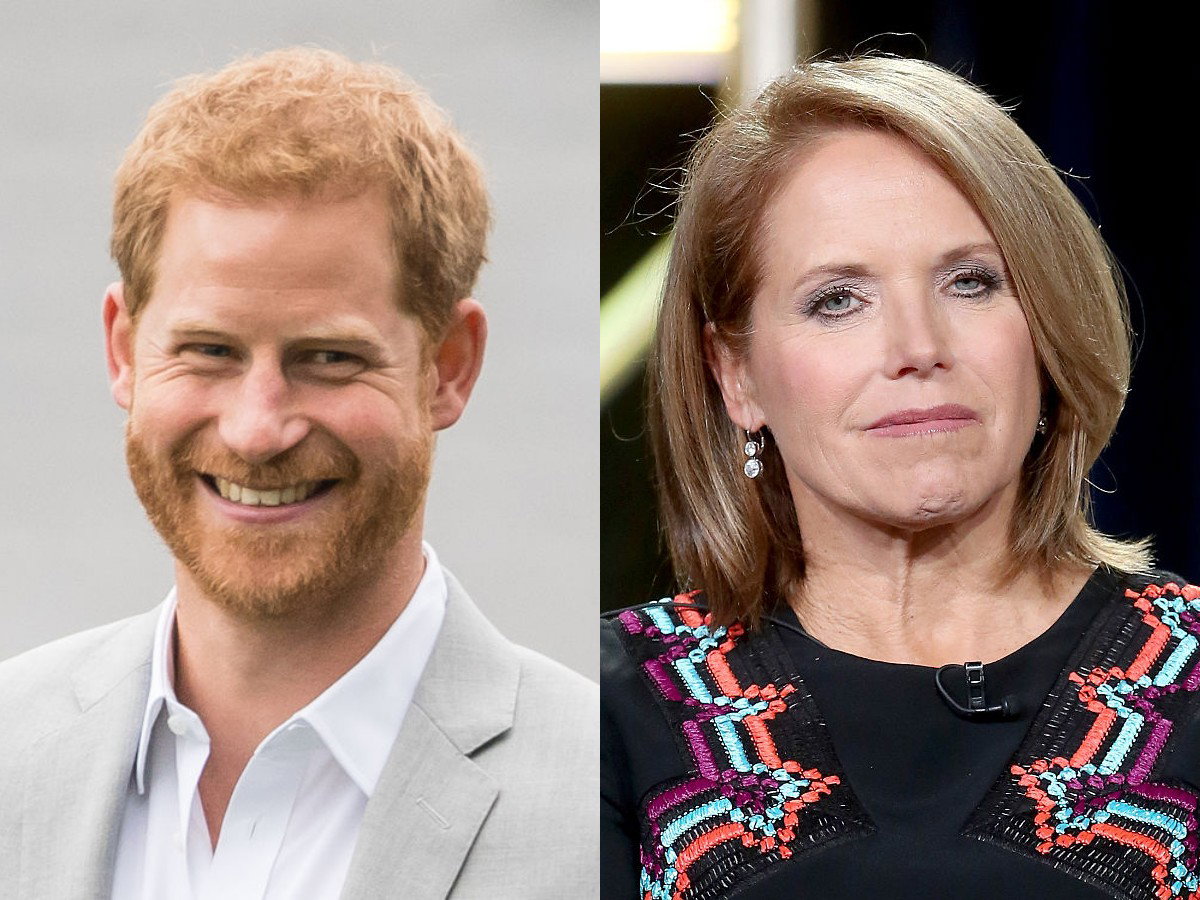 Książę Harry i Katie Couric