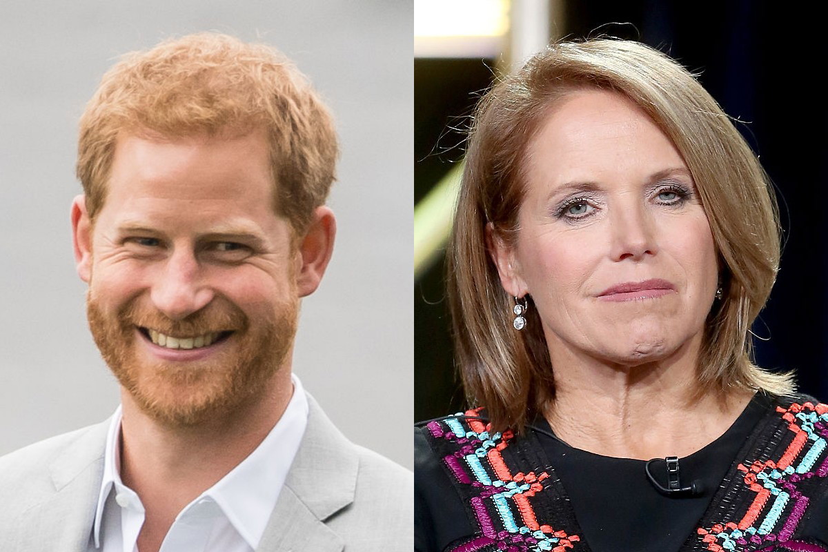 Książę Harry i Katie Couric