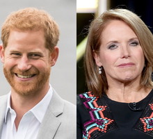 Książę Harry i Katie Couric