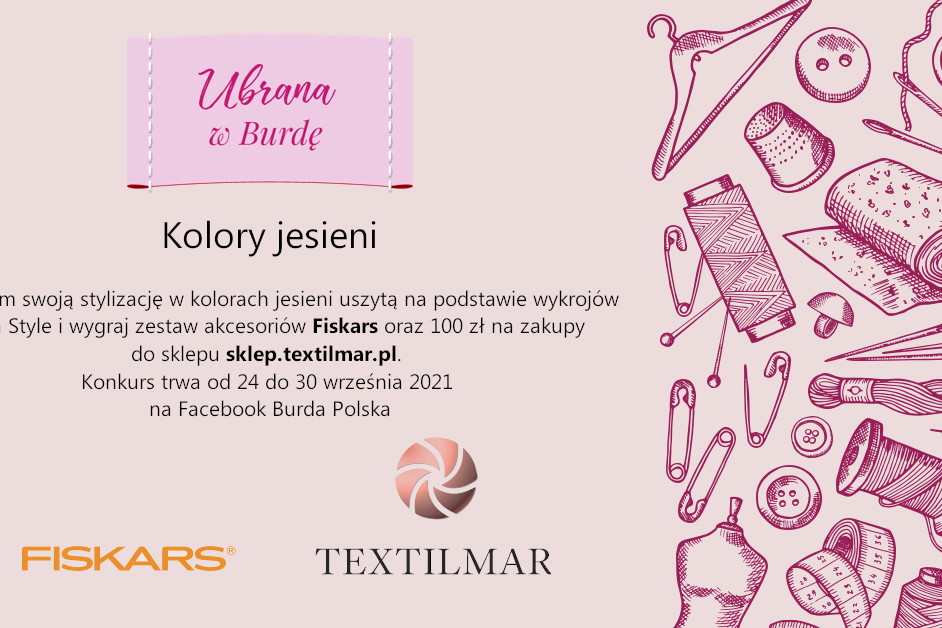 Ubrana w Burdę – konkurs na stylizację w kolorach jesieni