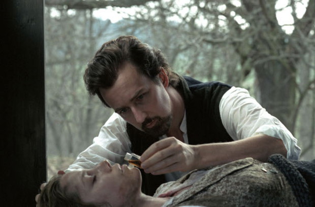 EDWARD NORTON Dyskretny kochanek