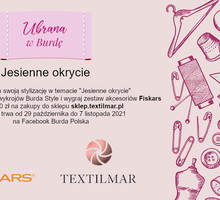 Ubrana w Burdę – konkurs na stylizację "Jesienne okrycie"