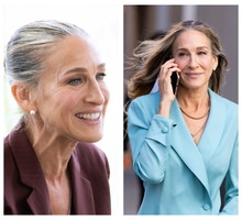 Sarah Jessica Parker w punk odpowiada na krytykę z powodu siwych włosów: