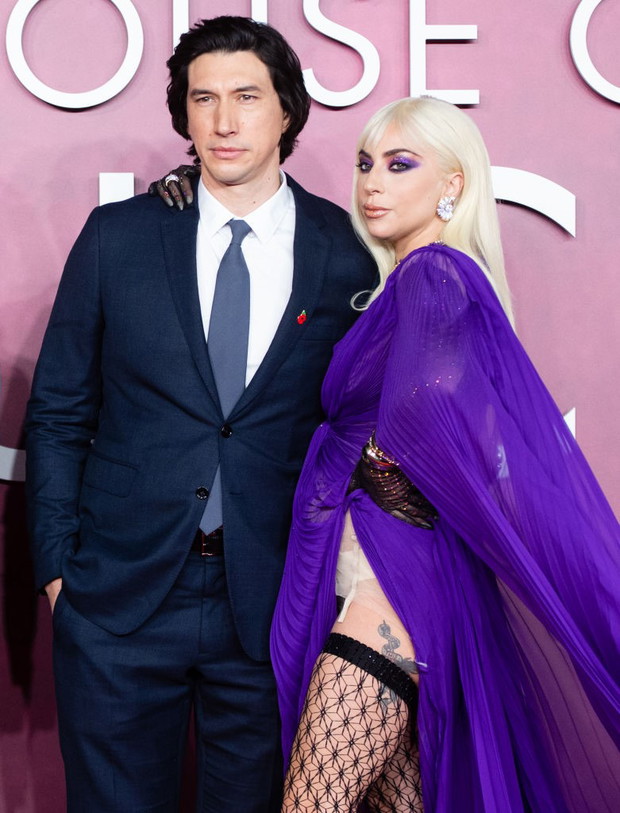 Lady Gaga, Adam Driver na premierze filmu House of Gucci