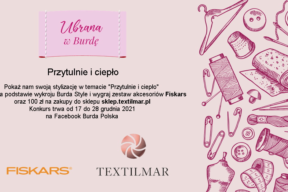 Ubrana w Burdę – konkurs na stylizację "Przytulnie i ciepło"