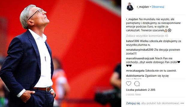 Radosław Majdan o Adamie Nawałce