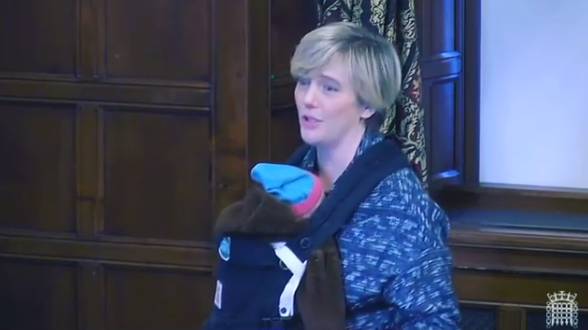 Stella Creasy przyszła do Sejmu z dzieckiem na rękach