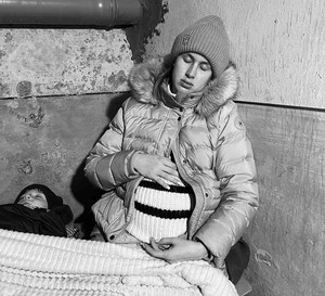 Diana z Ukrainy jest w 9. miesiącu ciąży. Od kilku dni przebywa w schronie. Jej słowa poruszają