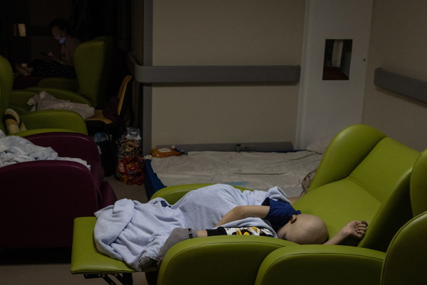 Zdjęcia ze szpitala dziecięcego Ohmatdyt w Kijowie