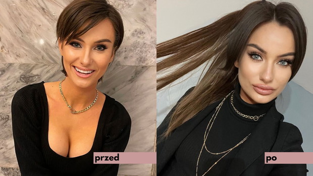 Olga z Top Model: przed i po