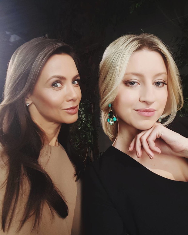 Kinga Rusin i Natalia Hołownia